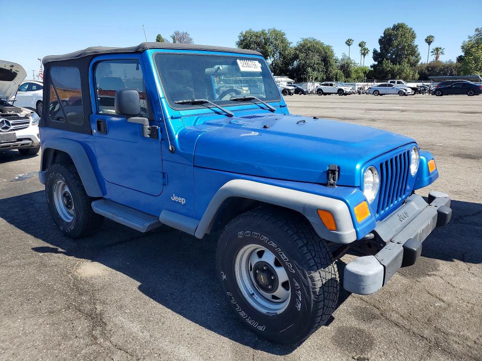 Продажа на аукционе авто 2003 Jeep Wrangler / Tj, vin: 1J4FA29143P355676, номер лота: 52880766