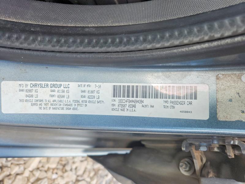 Продаж на аукціоні авто 2010 Dodge Avenger, vin: 1B3CC4FBXAN204394, номер лоту: 52499906