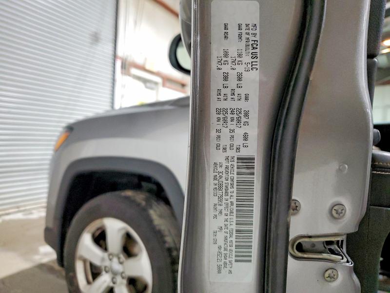 Aukcja sprzedaży 2019 Jeep Compass, vin: 3C4NJDBB6KT792010, numer aukcji: 53399056