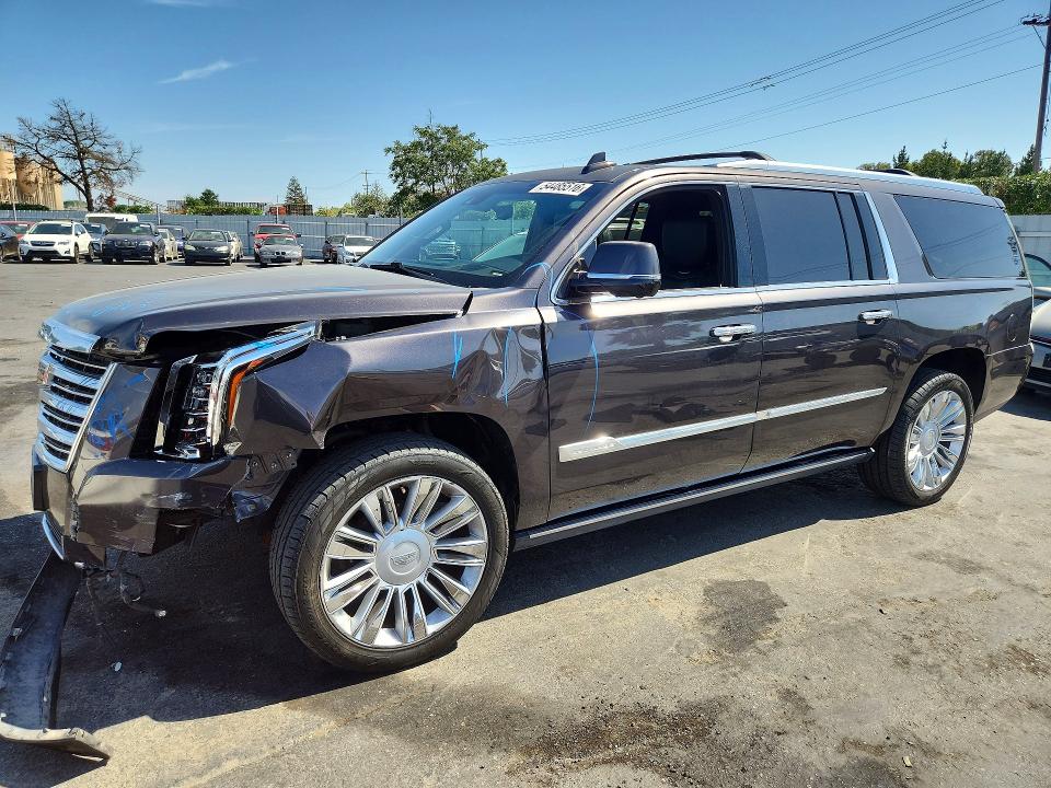 54485516 :رقم المزاد ، 1GYS4KKJ8HR144203 vin ، 2017 Cadillac Escalade مزاد بيع