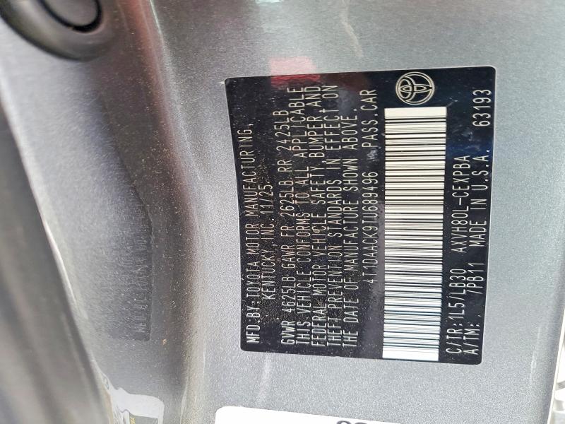 Продаж на аукціоні авто 2026 Toyota Camry, vin: 4T1DAACK9TU689496, номер лоту: 52514856