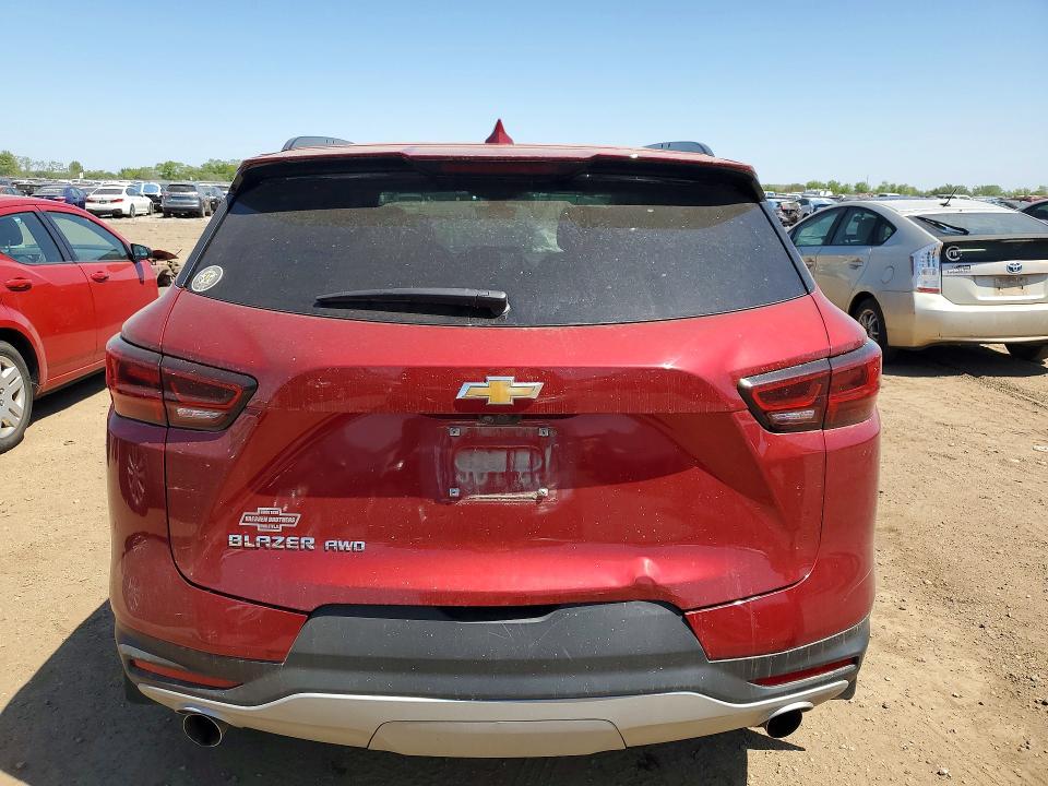 53135396 :رقم المزاد ، 3GNKBJRS0RS127809 vin ، 2024 Chevrolet Blazer مزاد بيع