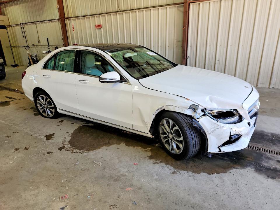 2017 Mercedes-benz C მანქანა იყიდება აუქციონზე, vin: 55SWF4KB7HU181107, აუქციონის ნომერი: 53116866