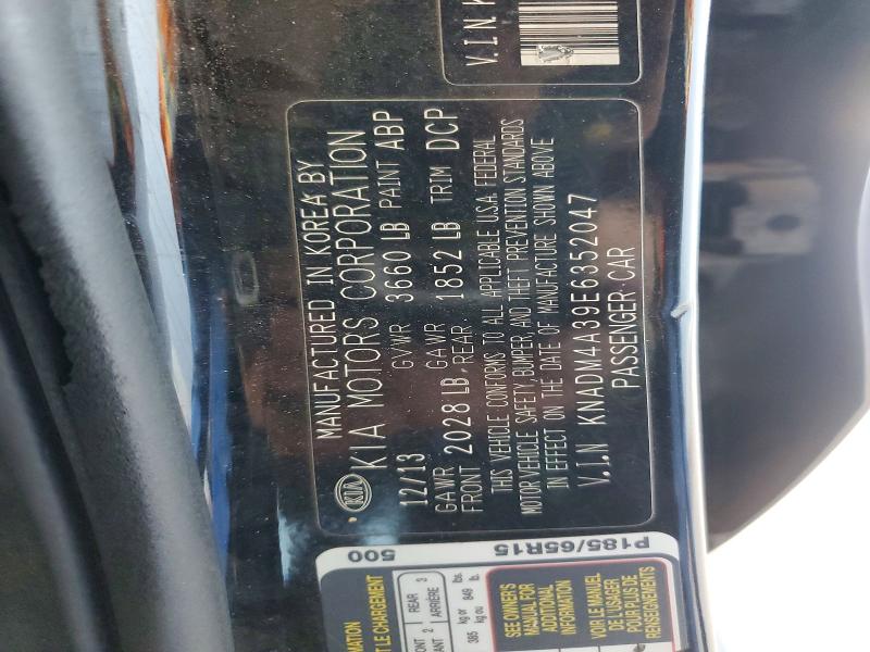 Aukcja sprzedaży 2014 Kia Rio, vin: KNADM4A39E6352047, numer aukcji: 50827566