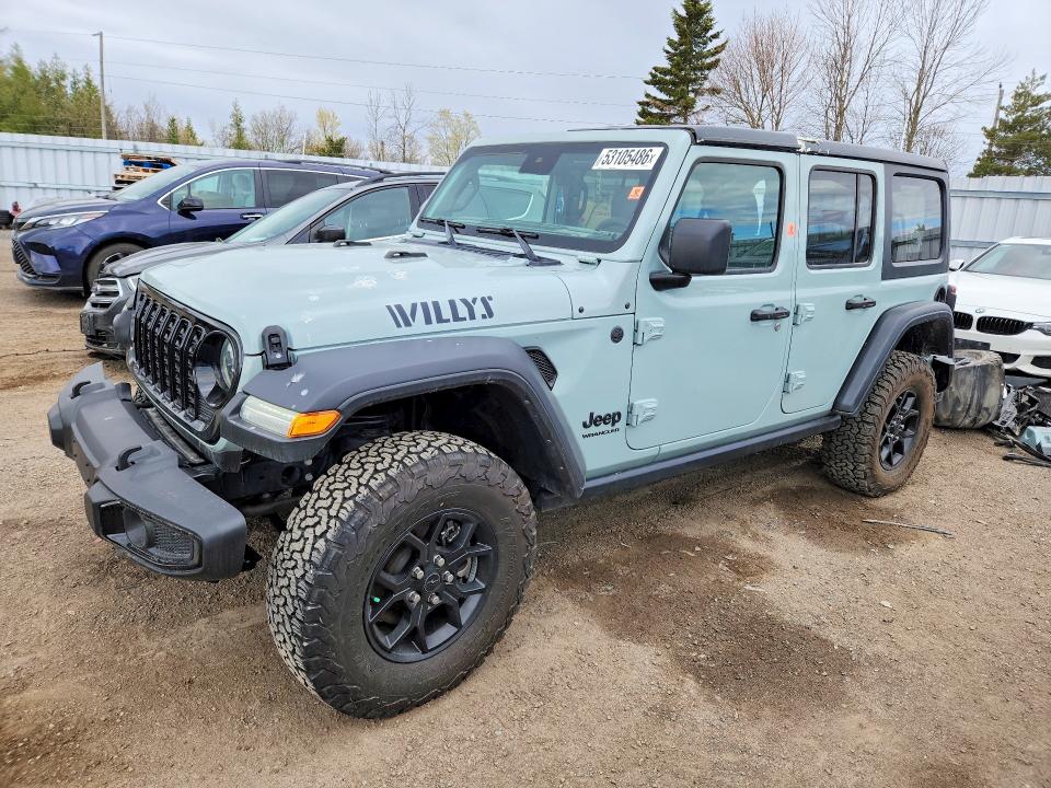 Продаж на аукціоні авто 2024 Jeep Wrangler, vin: 1C4PJXDN2RW159994, номер лоту: 53105486