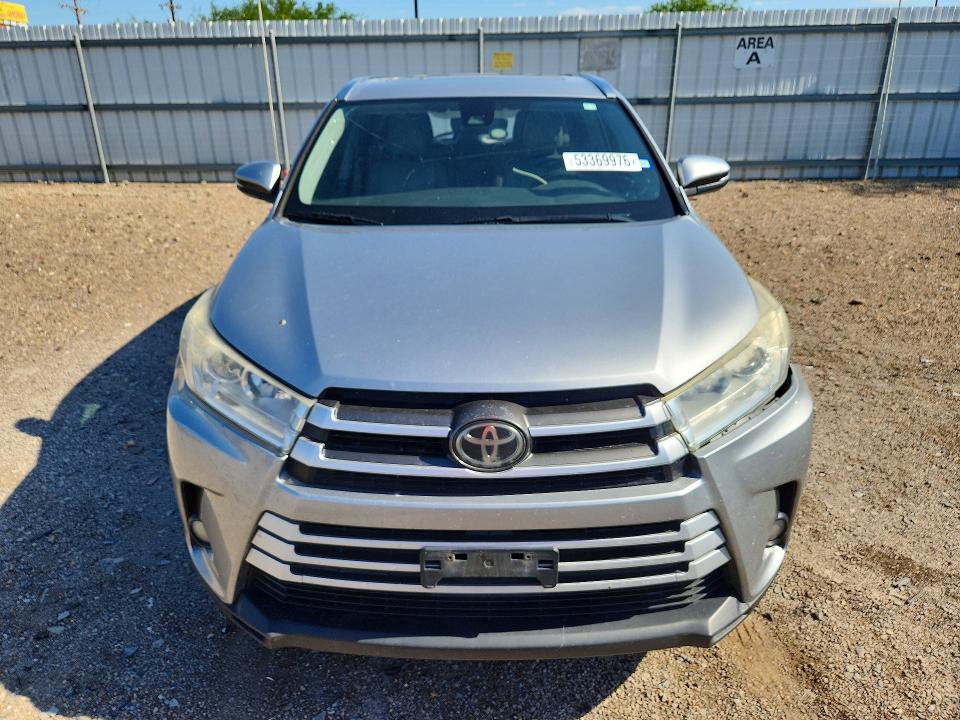 Продажа на аукционе авто 2017 Toyota Highlander, vin: 5TDKZRFH3HS514109, номер лота: 53369976