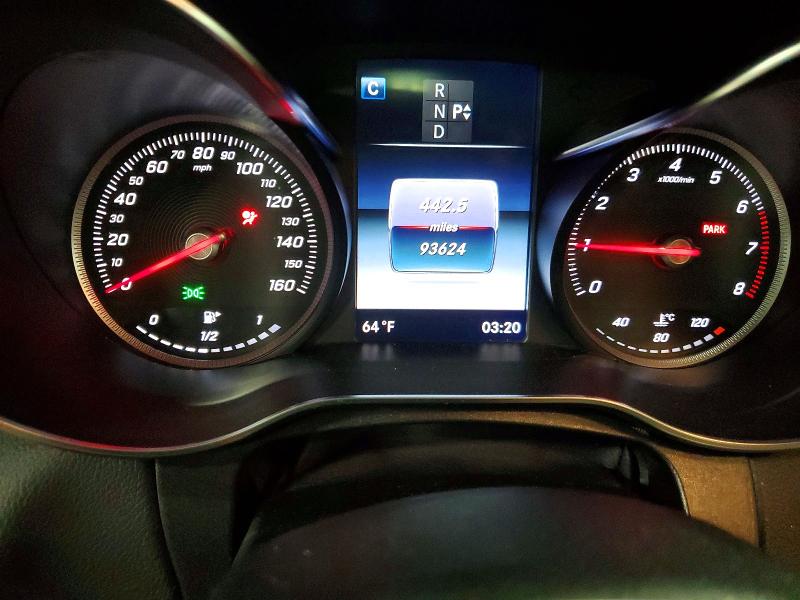 53077056 :رقم المزاد ، 55SWF4KB1GU154127 vin ، 2016 Mercedes-benz C مزاد بيع