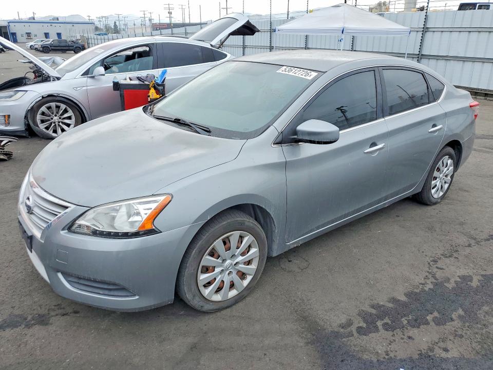 53612726 :رقم المزاد ، 3N1AB7AP7EL676302 vin ، 2014 Nissan Sentra مزاد بيع