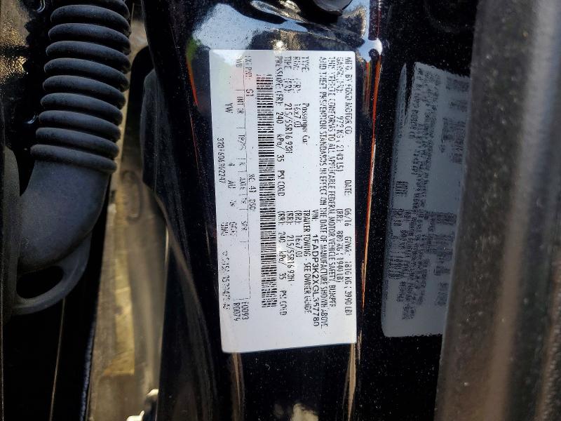 2016 Ford Focus მანქანა იყიდება აუქციონზე, vin: 1FADP3K2XGL357780, აუქციონის ნომერი: 53731286