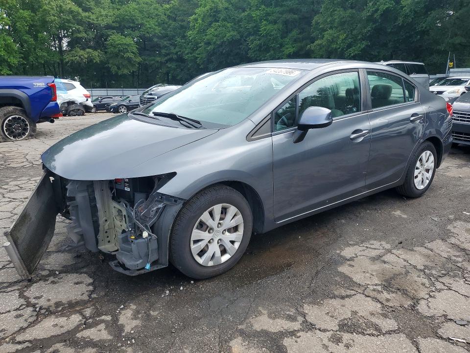 2012 Honda Civic მანქანა იყიდება აუქციონზე, vin: 19XFB2F5XCE049690, აუქციონის ნომერი: 54267986