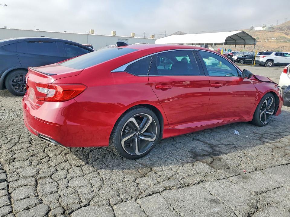 52248576 :رقم المزاد ، 1HGCV1F34MA043909 vin ، 2021 Honda Accord مزاد بيع