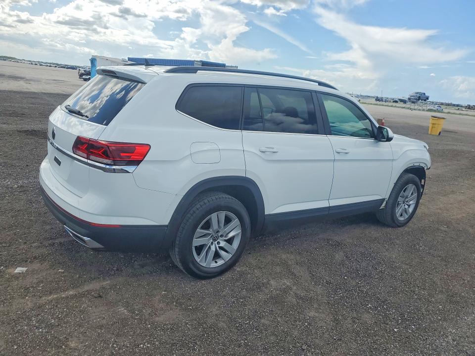 53936676 :رقم المزاد ، 1V2AP2CA7MC544580 vin ، 2021 Volkswagen Atlas مزاد بيع