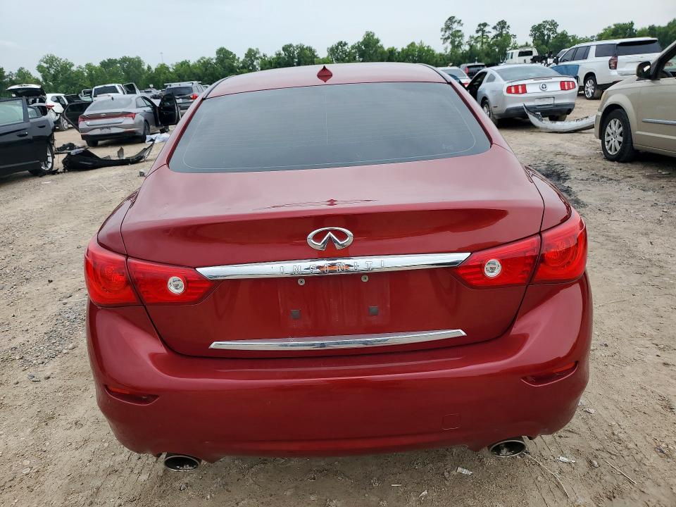 Продаж на аукціоні авто 2014 Infiniti Q50, vin: JN1BV7AP7EM672932, номер лоту: 52764616