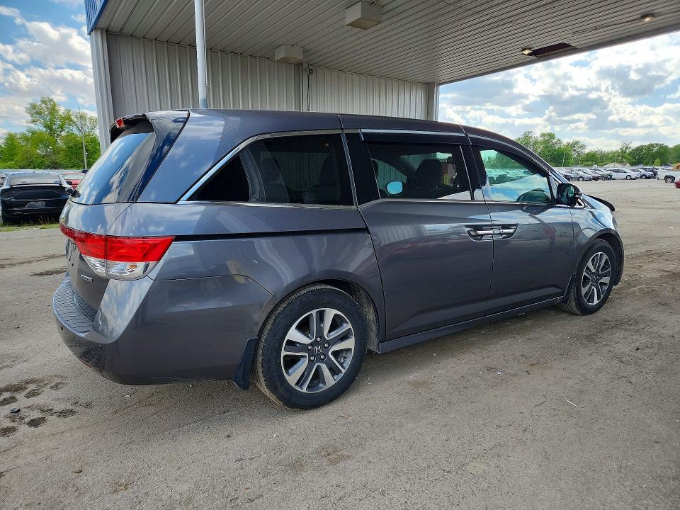 53193946 :رقم المزاد ، 5FNRL5H94FB115564 vin ، 2015 Honda Odyssey مزاد بيع