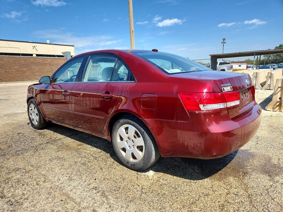 52952796 :رقم المزاد ، 5NPET46C68H309606 vin ، 2008 Hyundai Sonata مزاد بيع