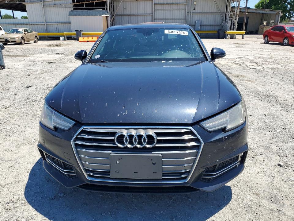 2017 Audi A4 მანქანა იყიდება აუქციონზე, vin: WAUKMAF41HN057154, აუქციონის ნომერი: 53657376
