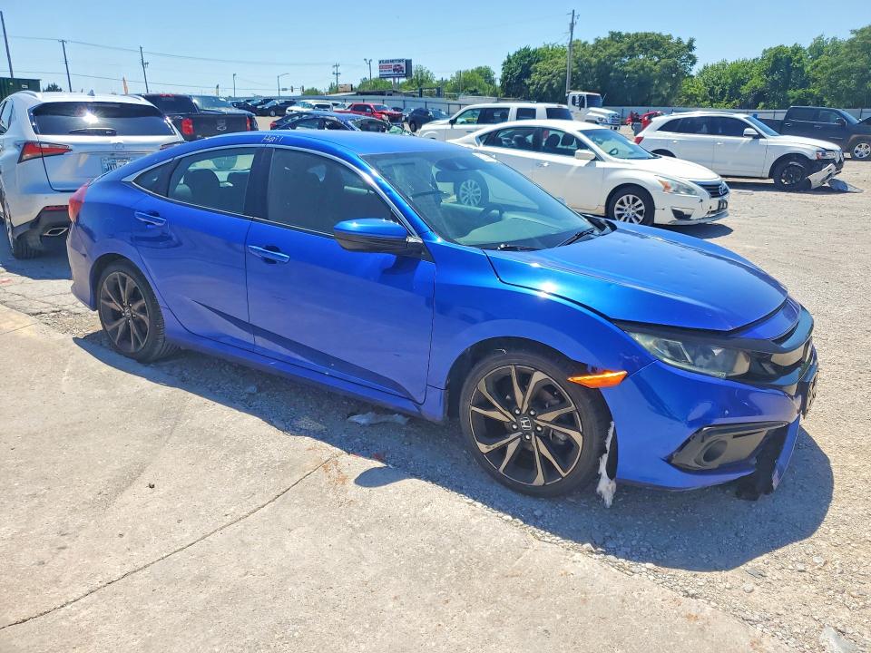 52381496 :رقم المزاد ، 2HGFC2F80LH548737 vin ، 2020 Honda Civic مزاد بيع