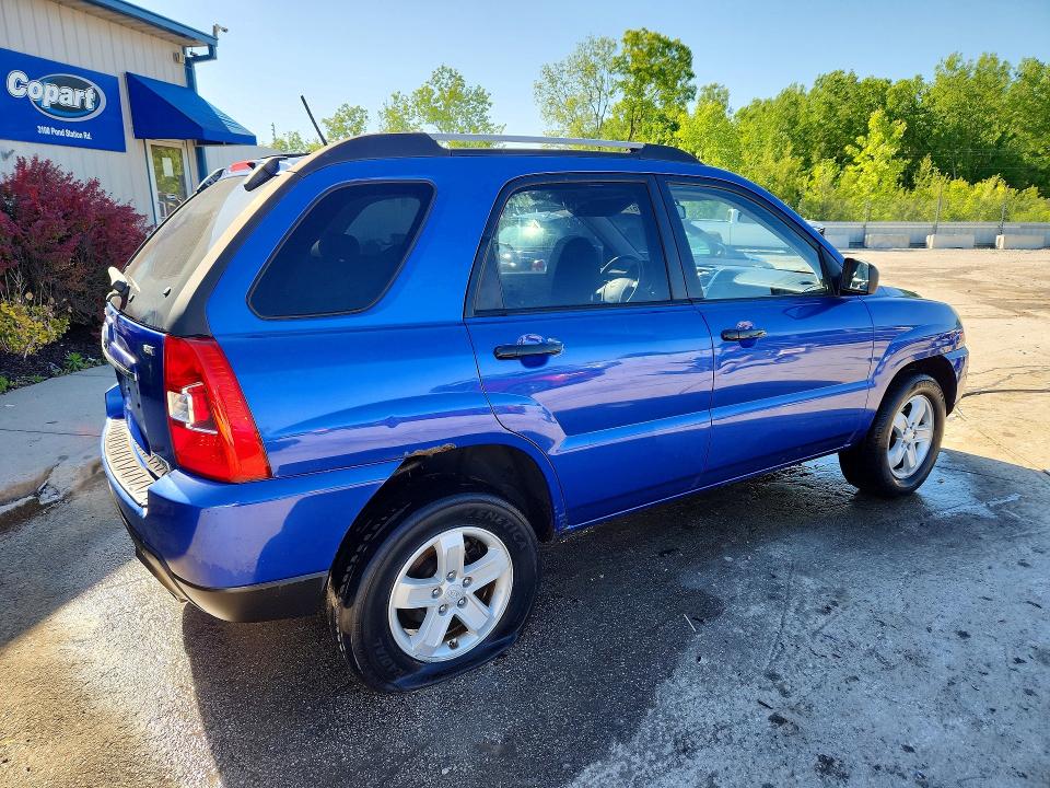 52679666 :رقم المزاد ، KNDJE723097590727 vin ، 2009 Kia Sportage مزاد بيع