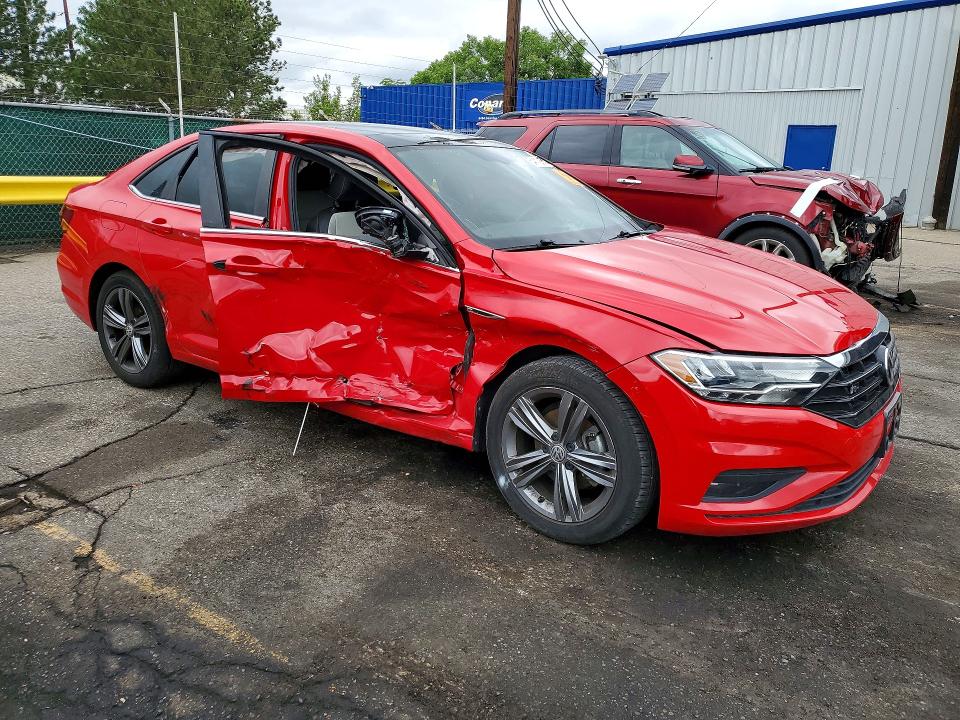 54112906 :رقم المزاد ، 3VWC57BU7MM017448 vin ، 2021 Volkswagen Jetta مزاد بيع