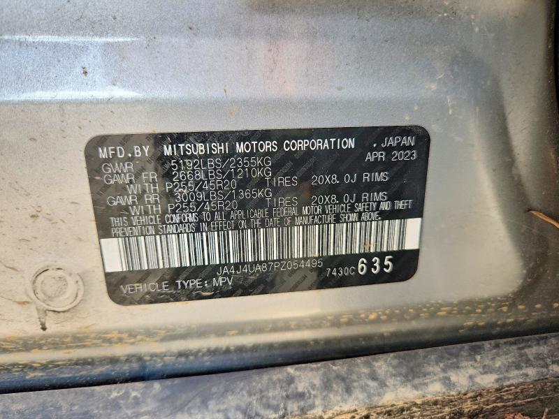 Продаж на аукціоні авто 2023 Mitsubishi Outlander, vin: JA4J4UA87PZ054495, номер лоту: 54829636