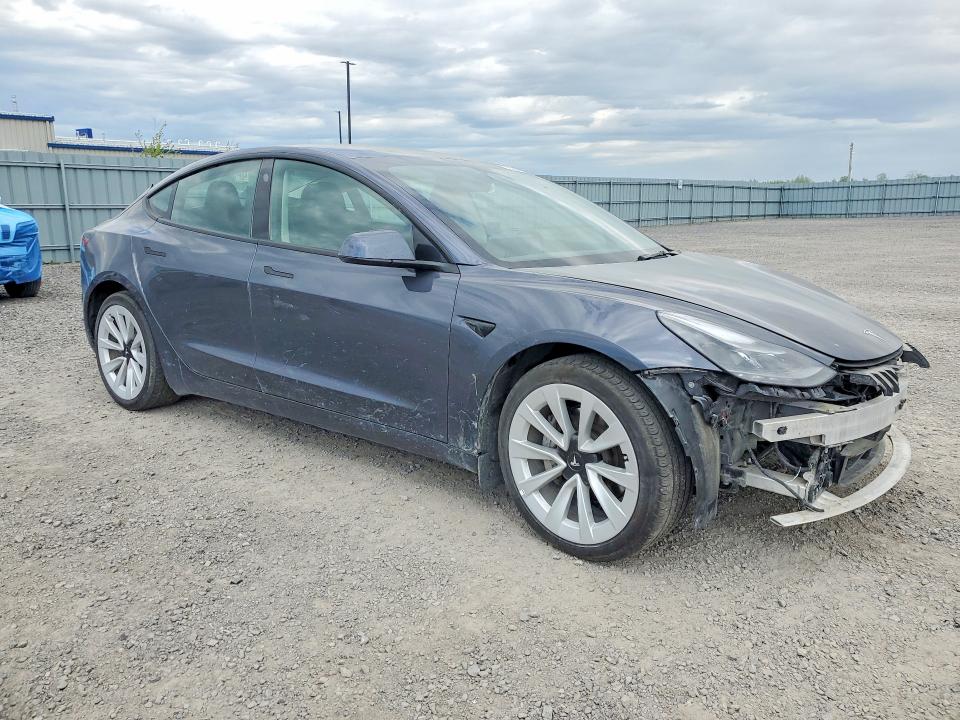 2022 Tesla Model 3 მანქანა იყიდება აუქციონზე, vin: 5YJ3E1EB5NF349016, აუქციონის ნომერი: 55387086