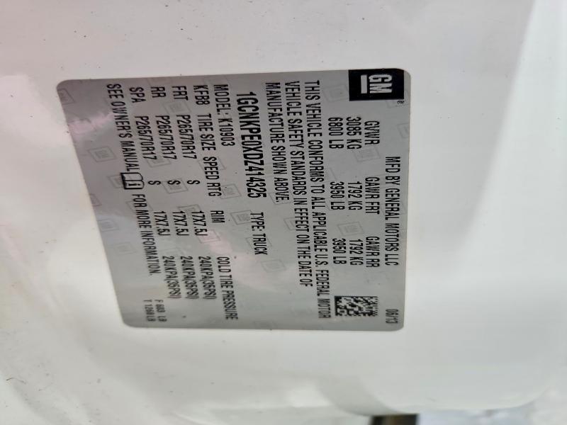 Продаж на аукціоні авто 2013 Chevrolet Silverado, vin: 1GCNKPE0XDZ414325, номер лоту: 52232236