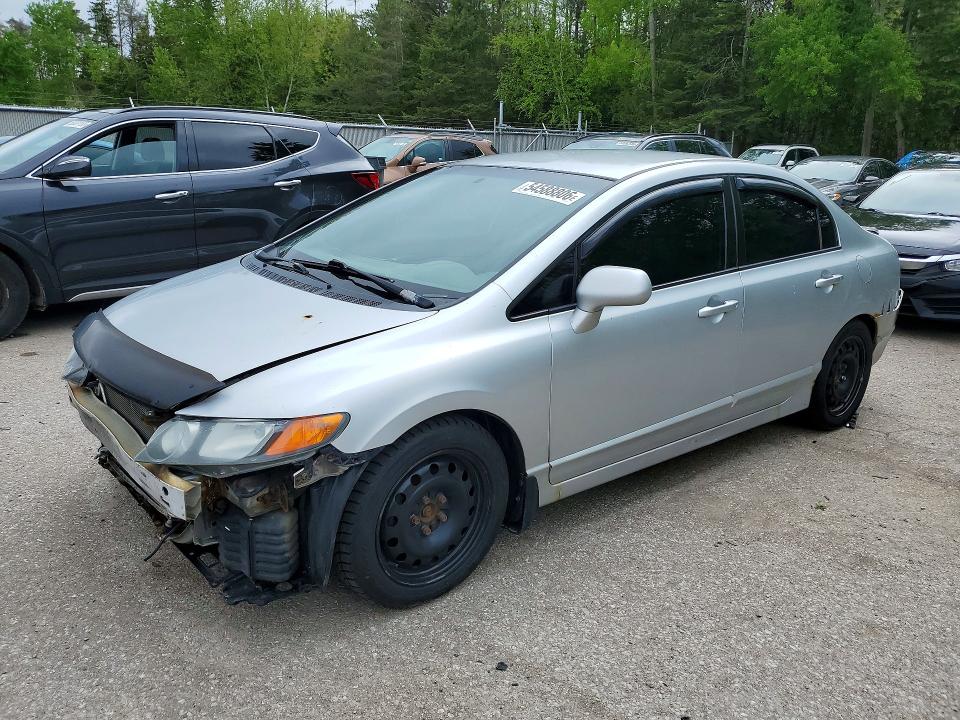 Продажа на аукционе авто 2008 Honda Civic, vin: 2HGFA15508H006164, номер лота: 54588806