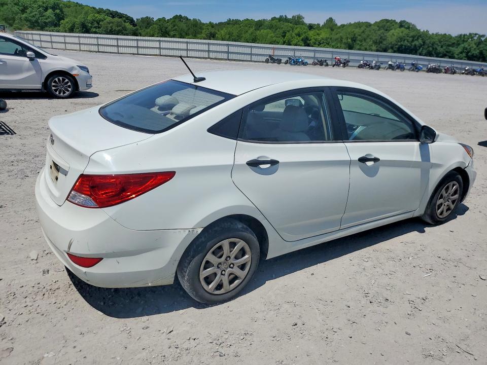 51017036 :رقم المزاد ، KMHCT4AE8CU054080 vin ، 2012 Hyundai Accent مزاد بيع