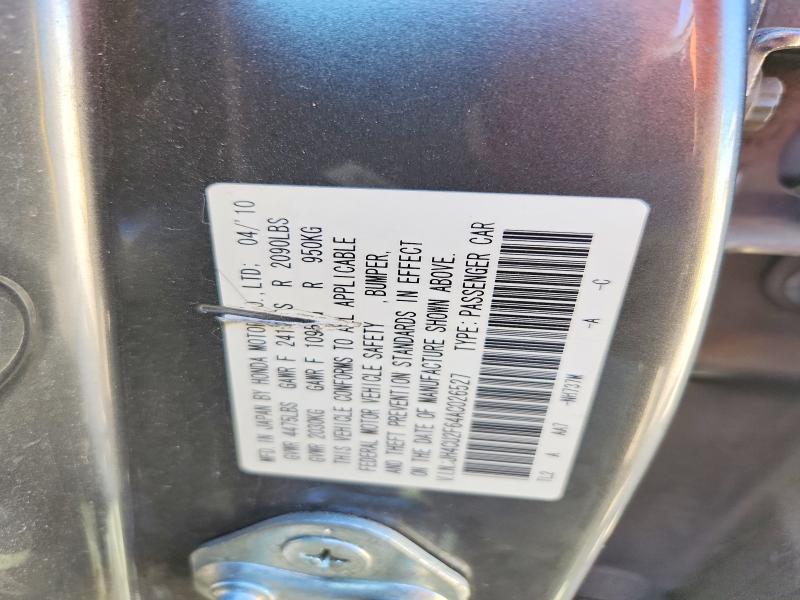 Aukcja sprzedaży 2010 Acura Tsx, vin: JH4CU2F64AC026527, numer aukcji: 52946666
