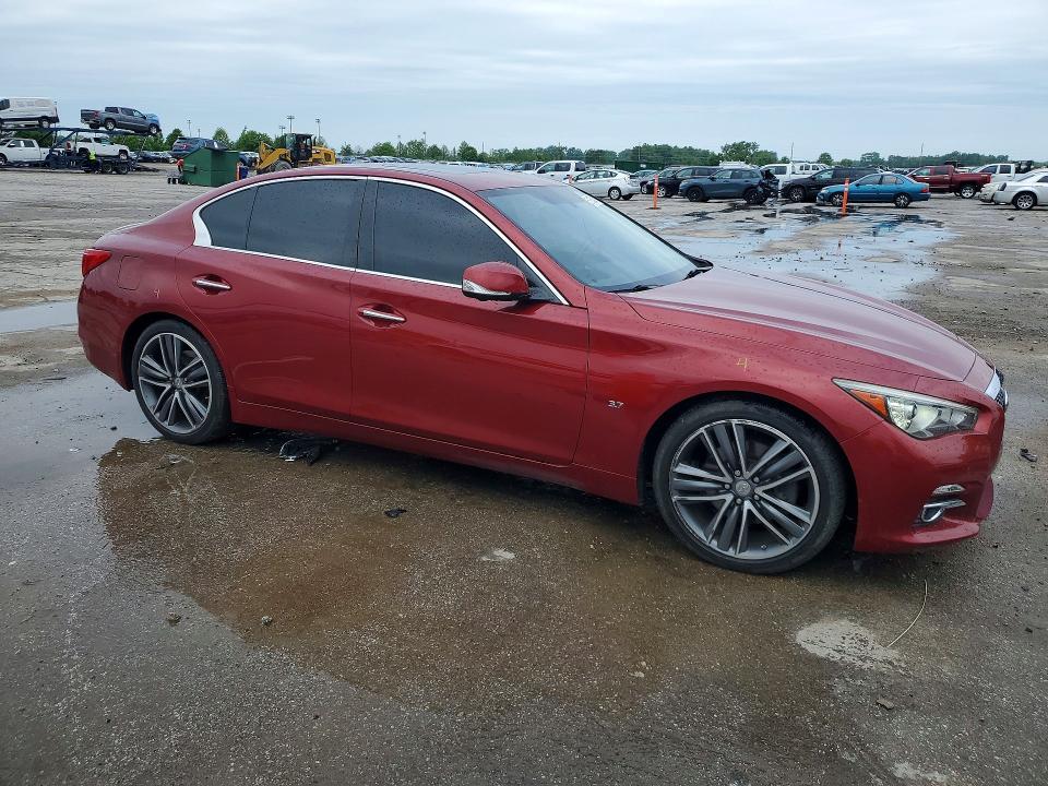 51856316 :رقم المزاد ، JN1BV7APXFM341831 vin ، 2015 Infiniti Q50 مزاد بيع