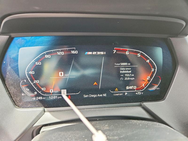 Продажа на аукционе авто 2020 Bmw M235xi, vin: WBA13AL04L7F53954, номер лота: 50444106