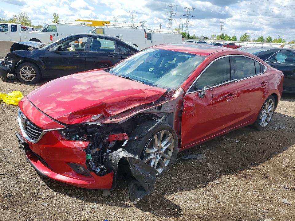2014 Mazda 6 მანქანა იყიდება აუქციონზე, vin: JM1GJ1W62E1135298, აუქციონის ნომერი: 52006066