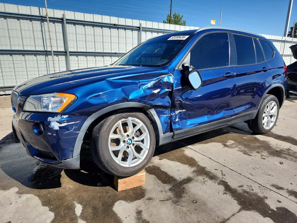 2013 Bmw X3 მანქანა იყიდება აუქციონზე, vin: 5UXWX9C55D0D00108, აუქციონის ნომერი: 53285636