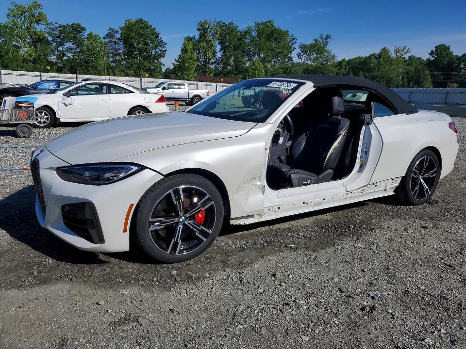 Auction sale of the 2022 Bmw M440i, vin: WBA53AT01NCJ15062, lot number: 51759796