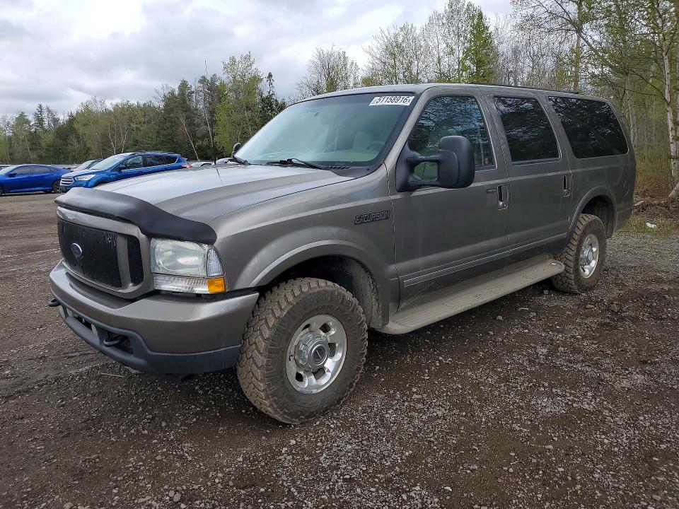 2003 Ford Excursion მანქანა იყიდება აუქციონზე, vin: 1FMSU43P73ED46627, აუქციონის ნომერი: 51158916