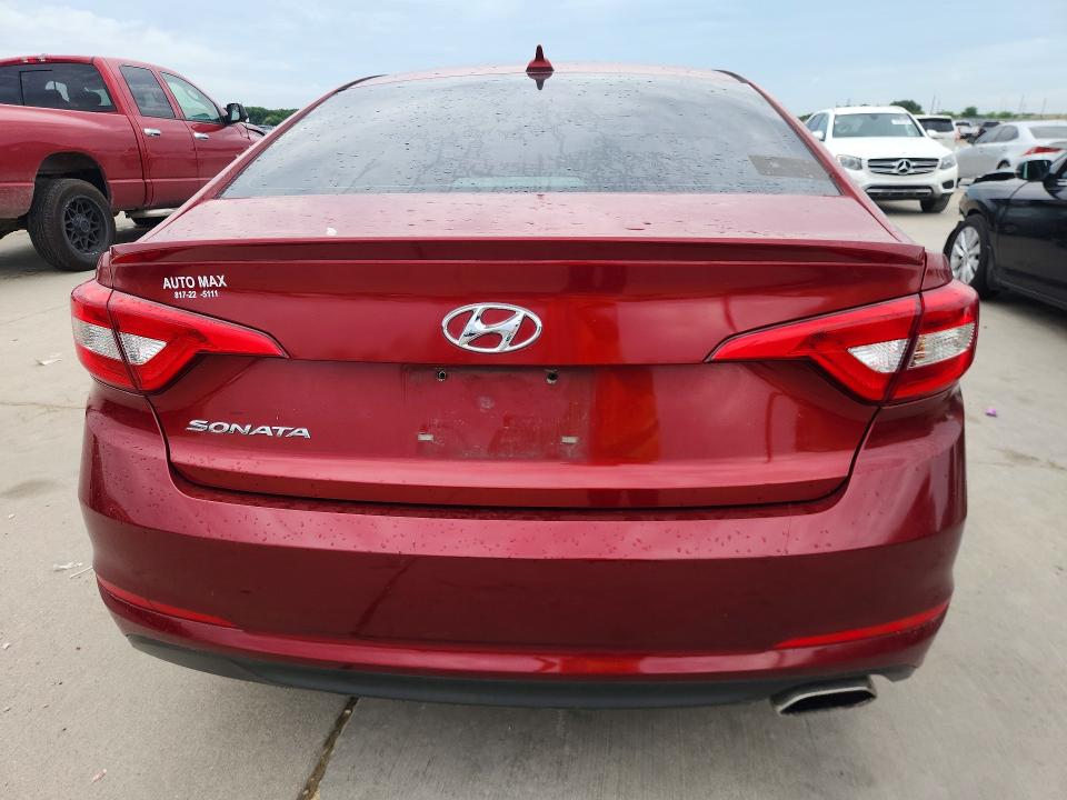 54625816 :رقم المزاد ، 5NPE24AF3FH245204 vin ، 2015 Hyundai Sonata مزاد بيع