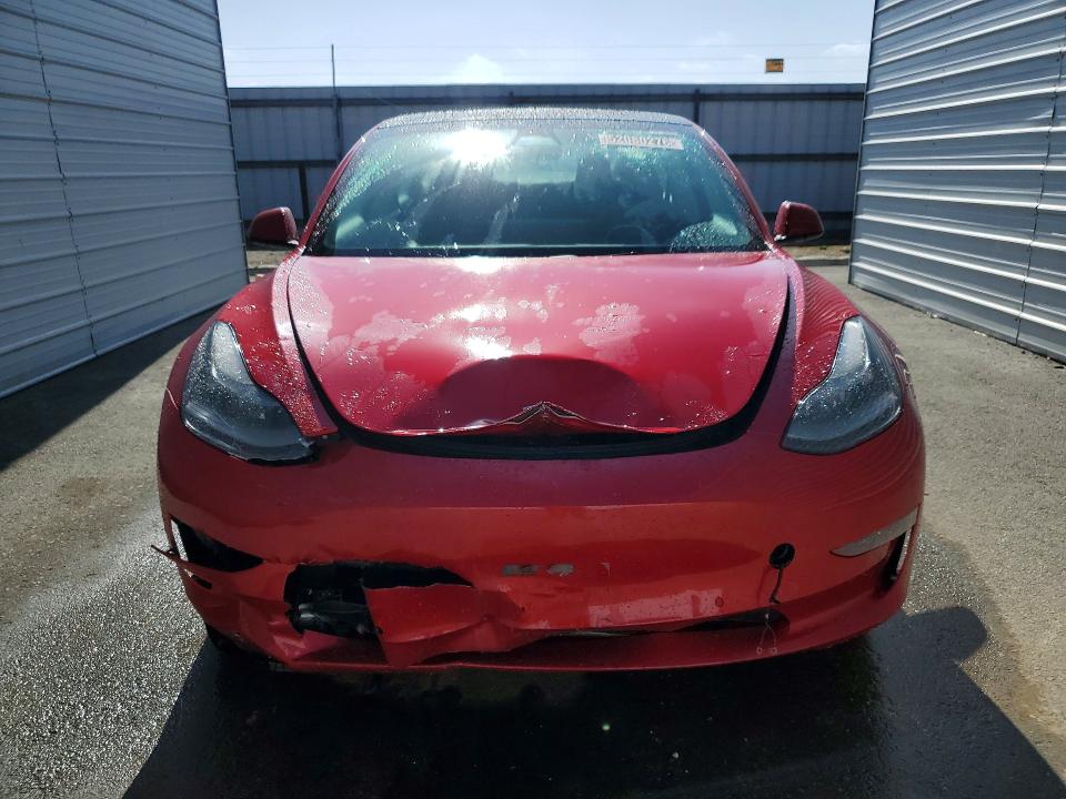 52080276 :رقم المزاد ، 5YJ3E1EA6NF304092 vin ، 2022 Tesla Model 3 مزاد بيع