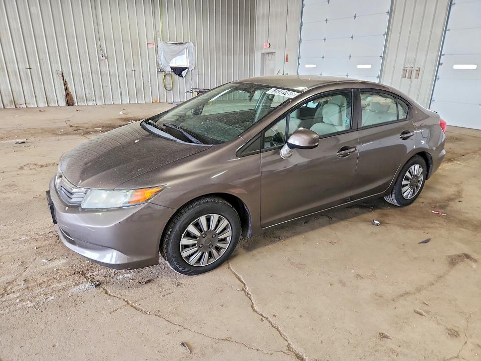54514616 :رقم المزاد ، 19XFB2F56CE043532 vin ، 2012 Honda Civic مزاد بيع