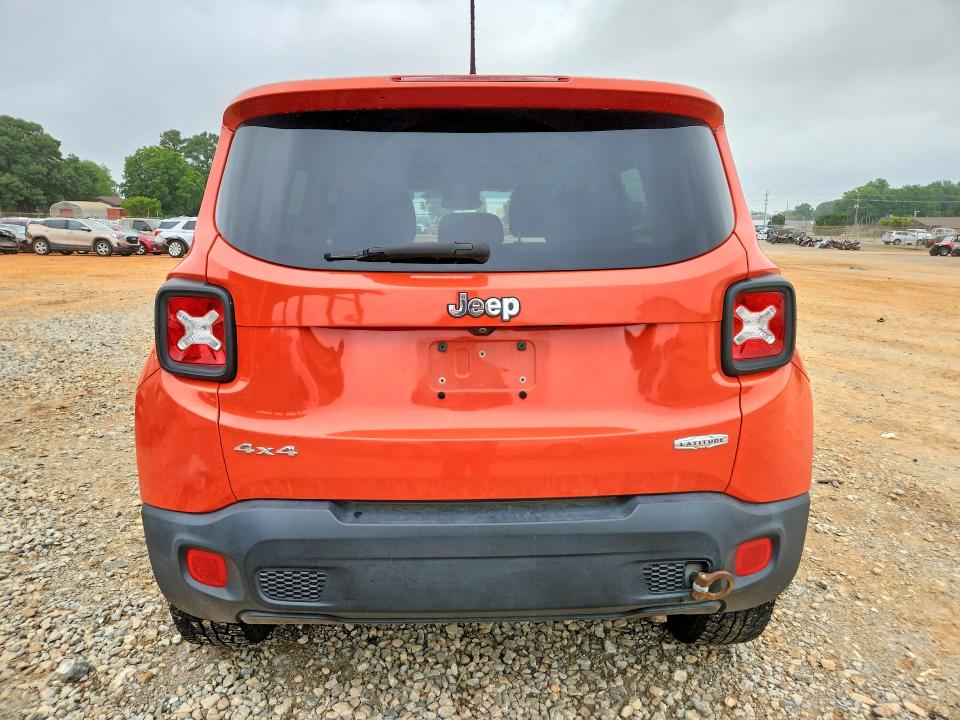 Продаж на аукціоні авто 2015 Jeep Renegade, vin: ZACCJBBH7FPC31201, номер лоту: 54988306