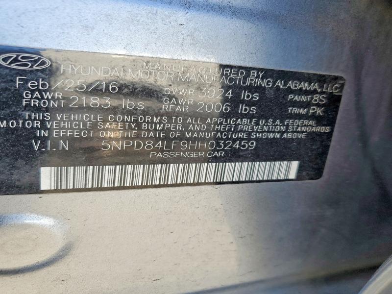 Продажа на аукционе авто 2017 Hyundai Elantra, vin: 5NPD84LF9HH032459, номер лота: 52967996