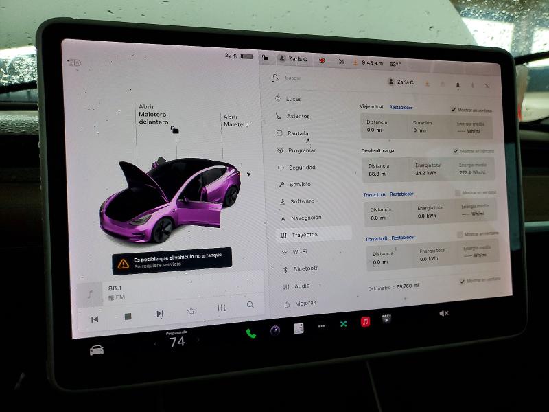 2018 Tesla Model 3 მანქანა იყიდება აუქციონზე, vin: 5YJ3E1EA3JF161774, აუქციონის ნომერი: 51967466