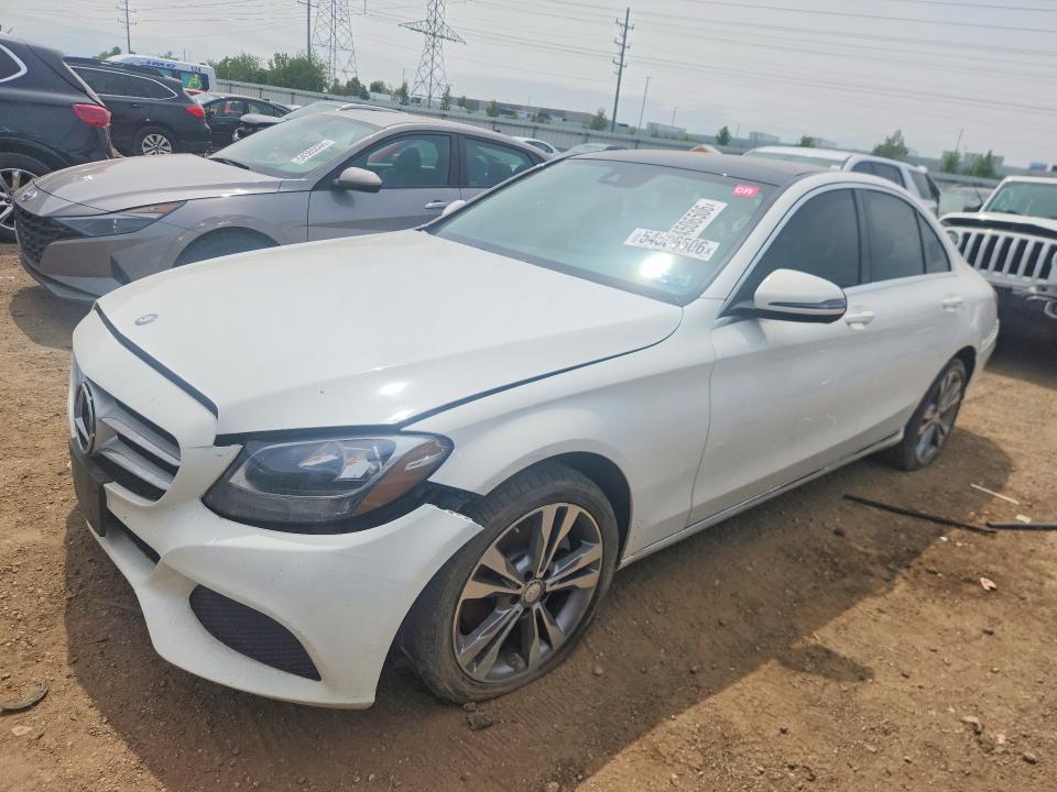Продажа на аукционе авто 2017 Mercedes-benz C, vin: 55SWF4KB2HU200923, номер лота: 54506506