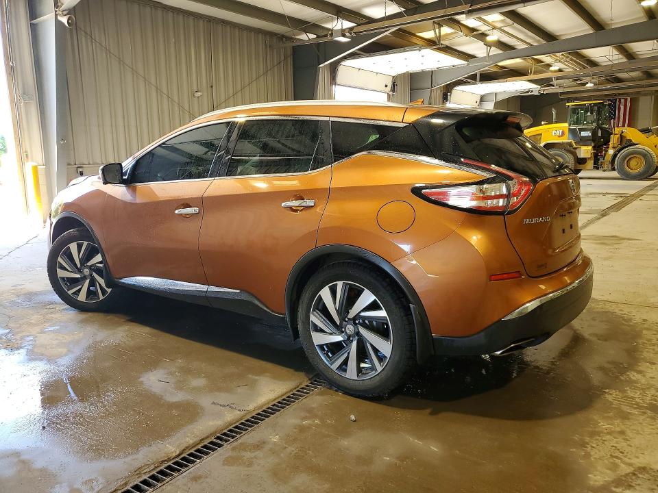 55284386 :رقم المزاد ، 5N1AZ2MH6FN251246 vin ، 2015 Nissan Murano مزاد بيع