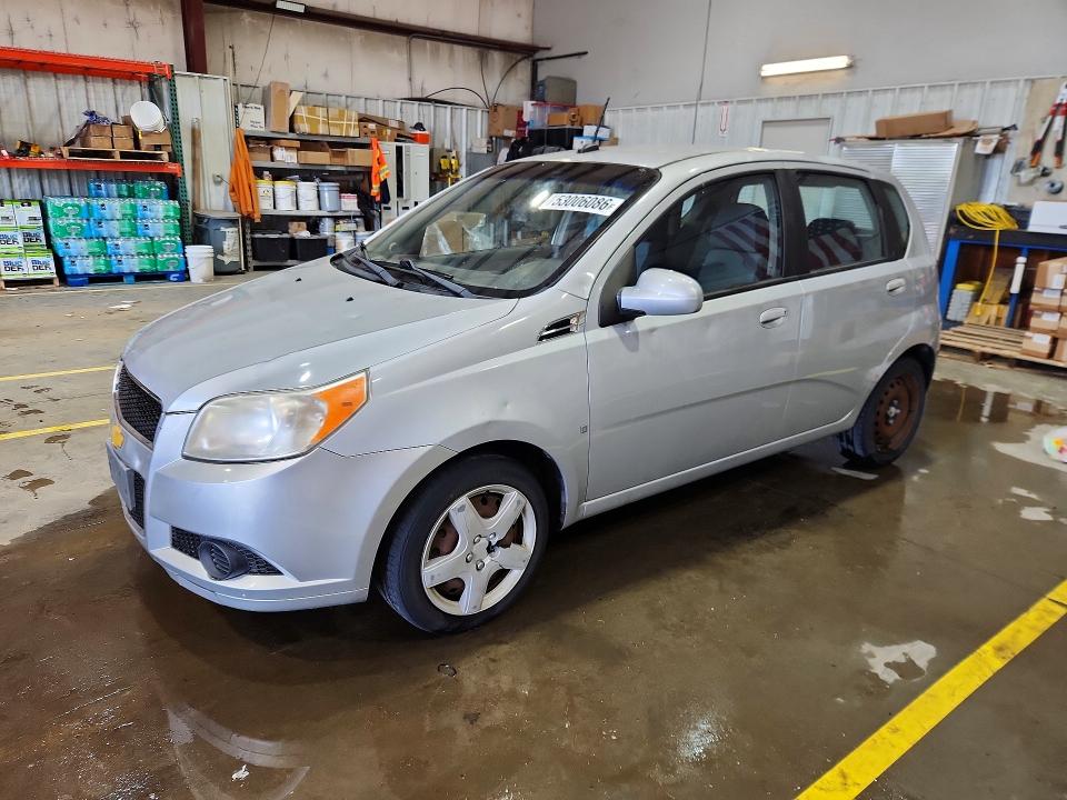 Aukcja sprzedaży 2009 Chevrolet Aveo, vin: KL1TD66E29B661576, numer aukcji: 53006086