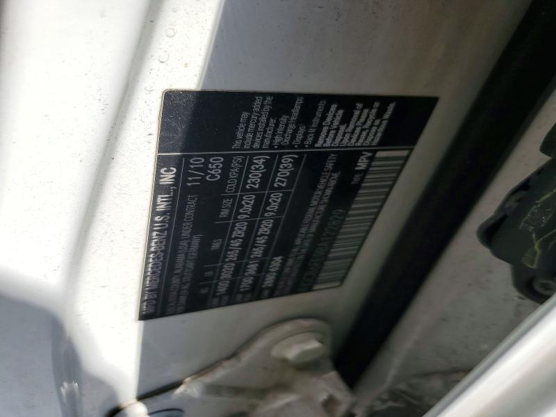 2011 Mercedes-benz R მანქანა იყიდება აუქციონზე, vin: 4JGCB6FE9BA122829, აუქციონის ნომერი: 52076446