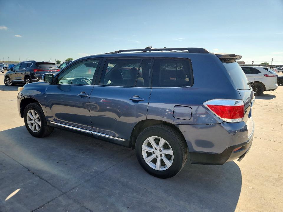 Aukcja sprzedaży 2013 Toyota Highlander, vin: 5TDZK3EH9DS103700, numer aukcji: 55565906