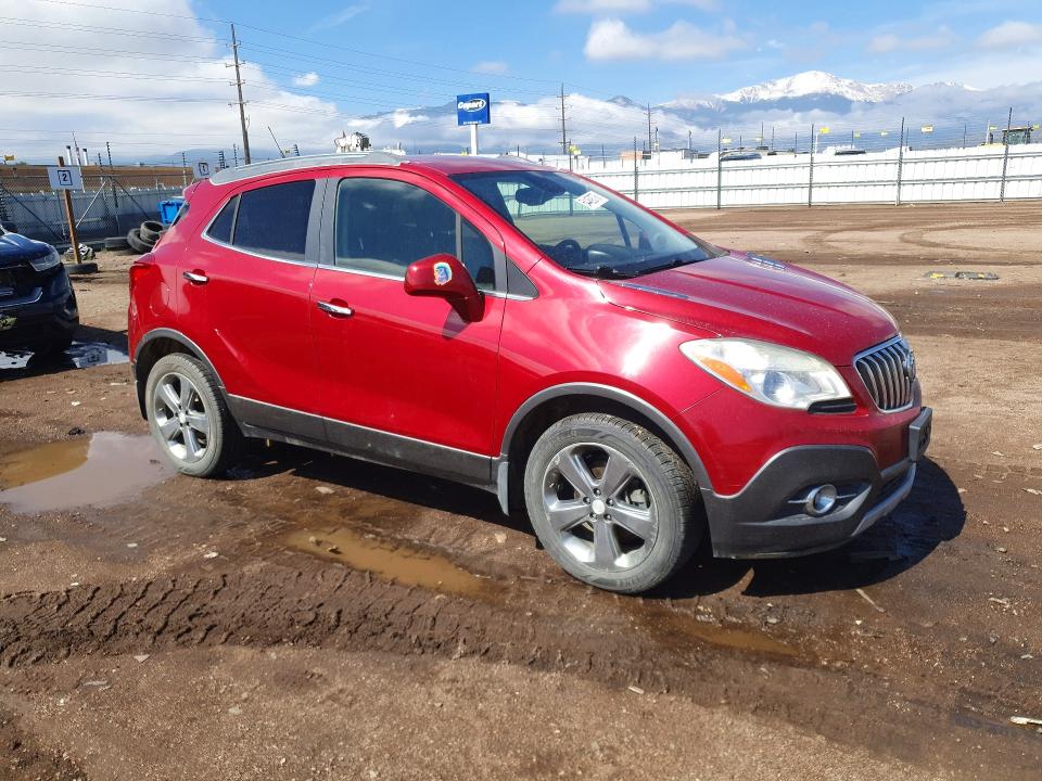 2013 Buick Encore მანქანა იყიდება აუქციონზე, vin: KL4CJBSB5DB174719, აუქციონის ნომერი: 54469376