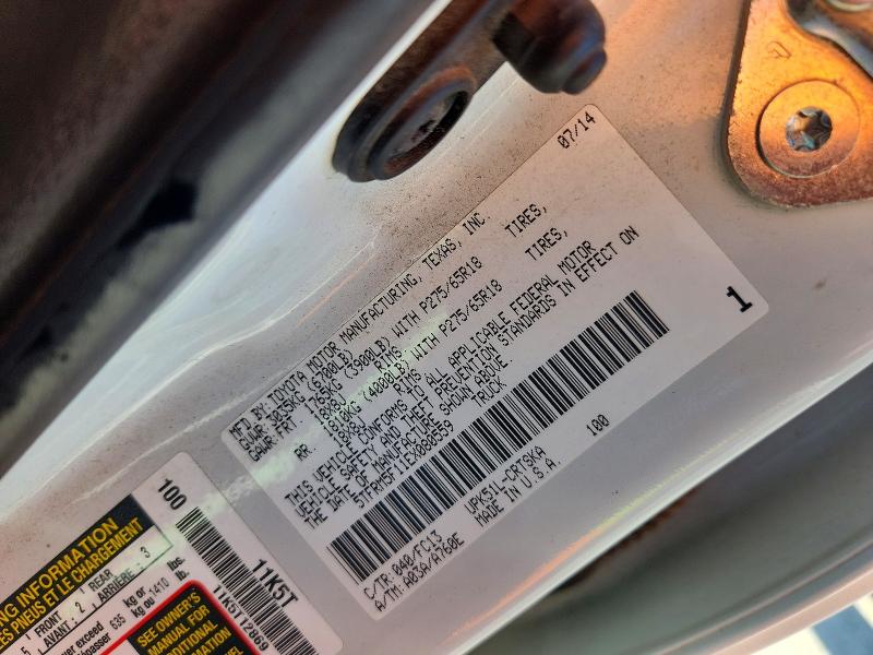 2014 Toyota Tundra მანქანა იყიდება აუქციონზე, vin: 5TFRM5F11EX080559, აუქციონის ნომერი: 53234946