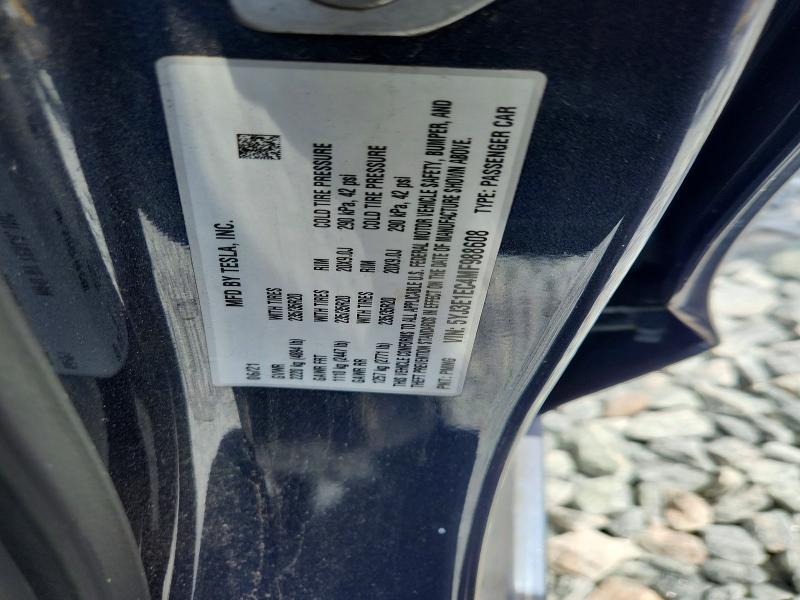 55033326 :رقم المزاد ، 5YJ3E1EC4MF988608 vin ، 2021 Tesla Model 3 مزاد بيع