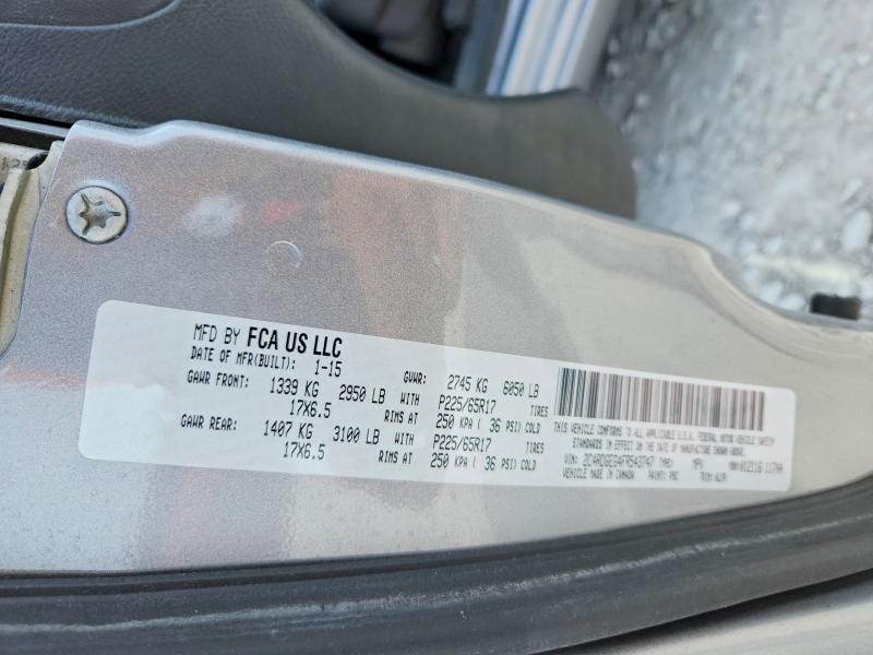 Продаж на аукціоні авто 2015 Dodge Grand Caravan, vin: 2C4RDGEG4FR543747, номер лоту: 55330726